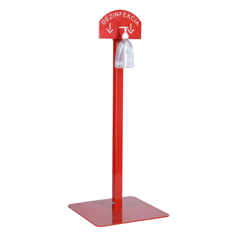 Kézfertőtlenítő állvány Me Too fertőtlenítő géllel, 500 ml