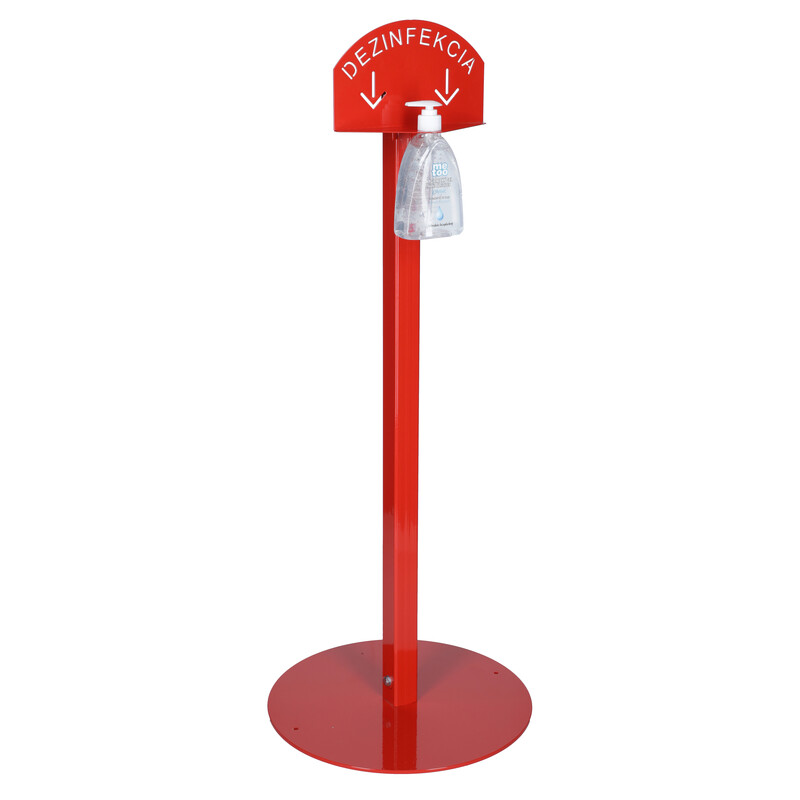 Kézfertőtlenítő állvány Me Too fertőtlenítő géllel, 500 ml