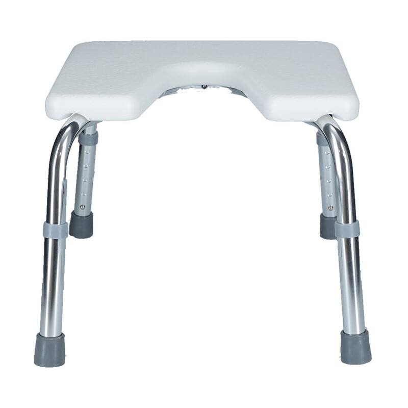 Tusoló szék higiéniai nyílással UNIZDRAV