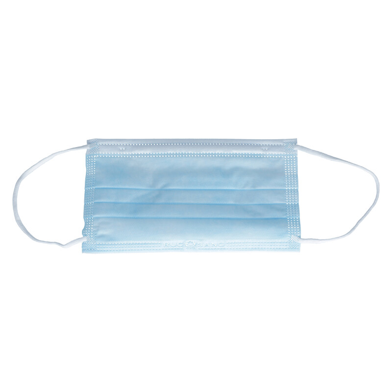 Gumis orvosi szájmaszk  - négyrétegű, 10 darab