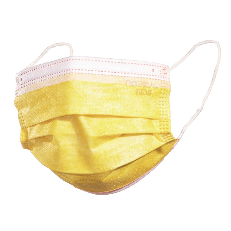 Színes, gumis sebészeti arcmaszk 10db - gyermek méret