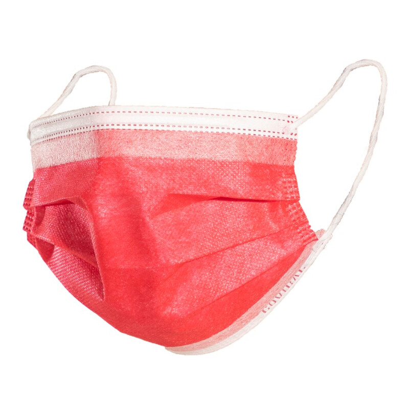 Színes, gumis sebészeti arcmaszk 10db