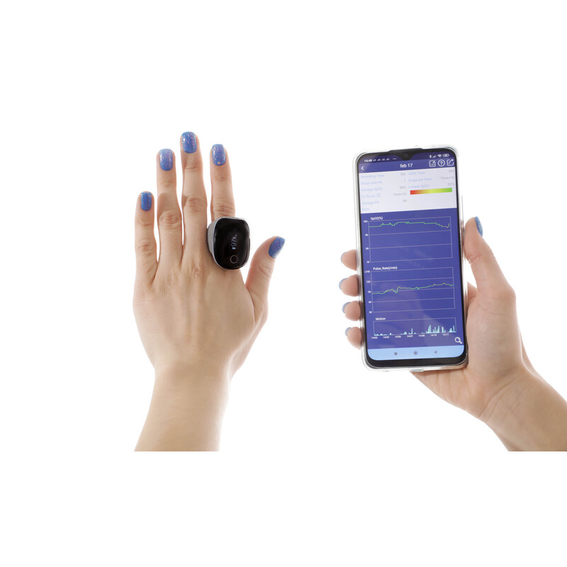 Pulzoximéter - gyűrű 3 in 1