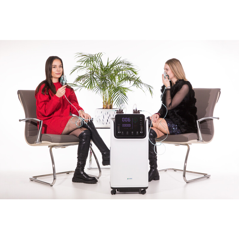 Professzionális oxigén koncentrátor két személy számára ZY-10FW