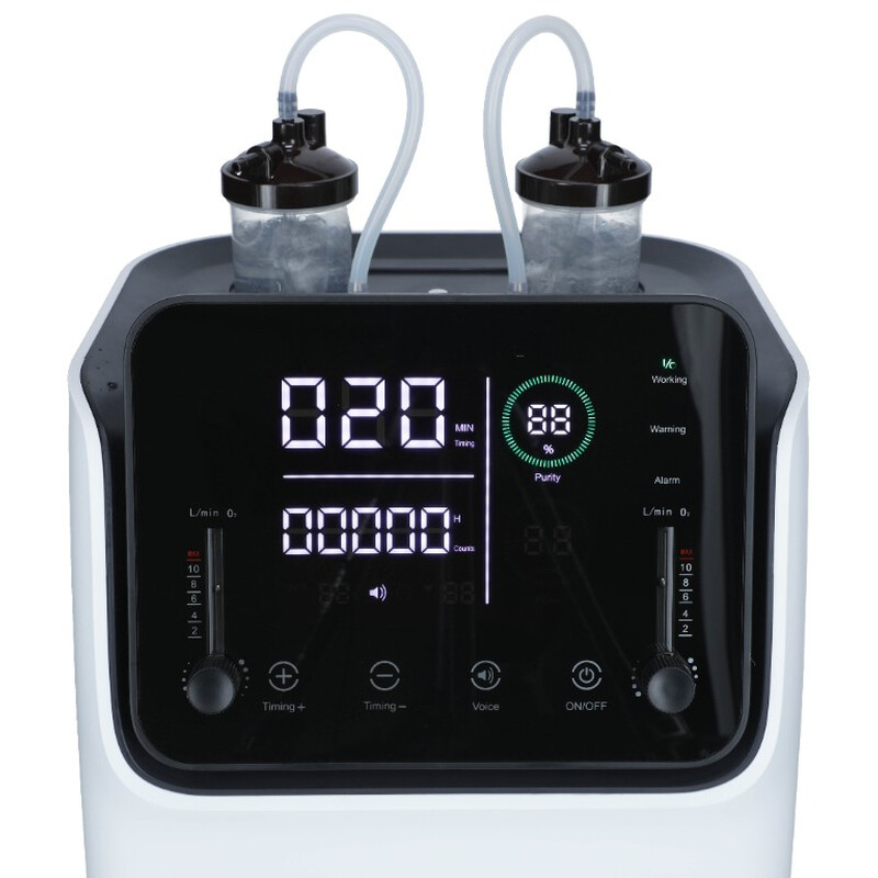 Professzionális oxigén koncentrátor két személy számára ZY-10FW