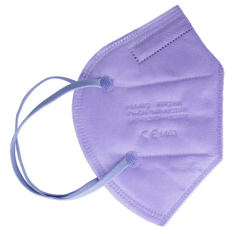 Gyermek FFP2 szájmaszk, lila