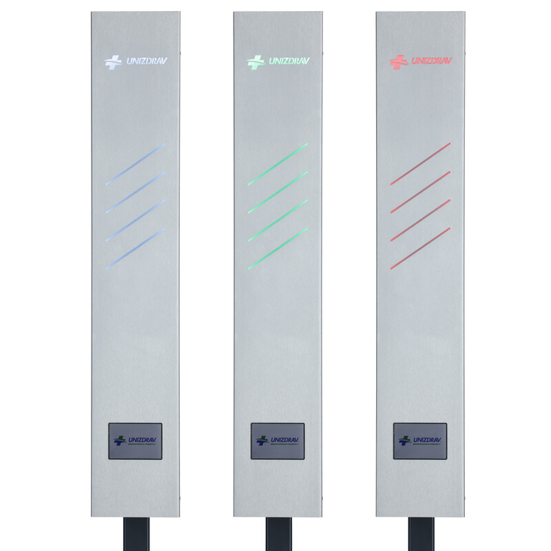 UNIZDRAV zárt germicid lámpa, gördíthető változat