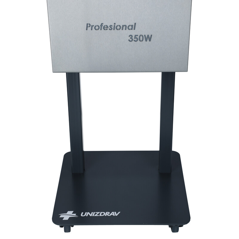 UNIZDRAV PRO 350W zárt germicid lámpa, gördíthető változat