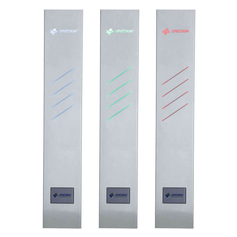 UNIZDRAV zárt falra szerelhető kijelzős germicid lámpa