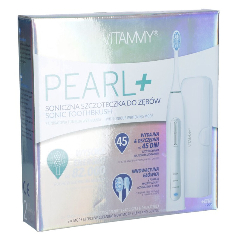 VITAMMY PEARL+ White Szónikus fogkefe