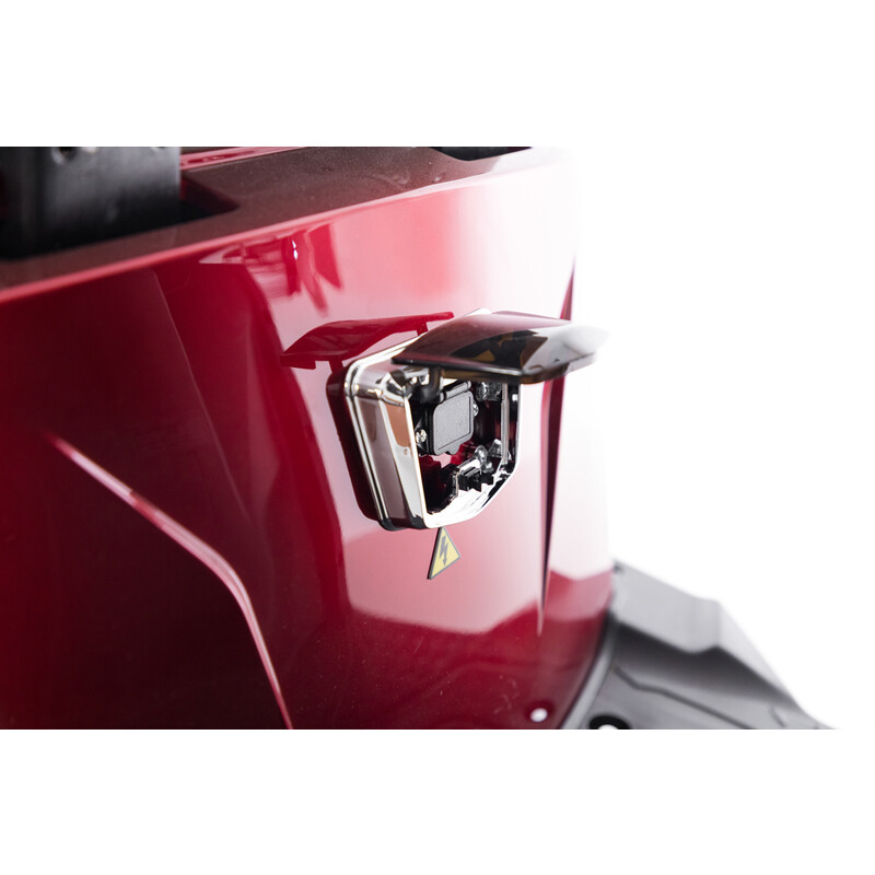 CHAMPION elektromos háromkerekű scooter - 1000 W-os motor, bordó
