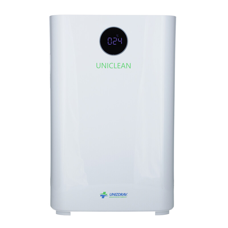 UNICLEAN légtisztító UVC lámpával, smart WIFI vezérléssel