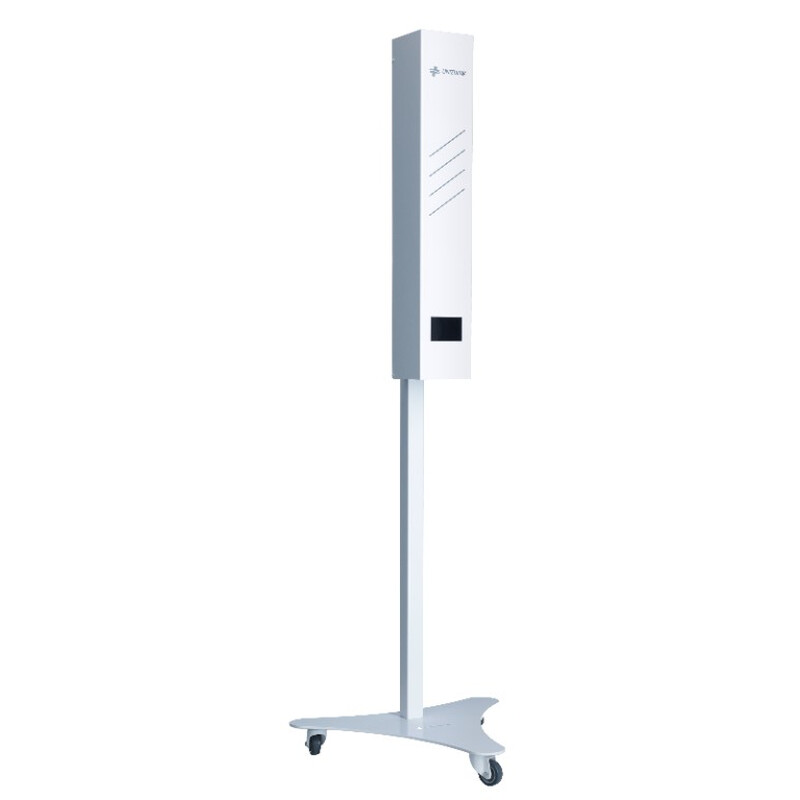 UNIZDRAV zárt germicidlámpa kijelzővel, gördíthető - fehér változat