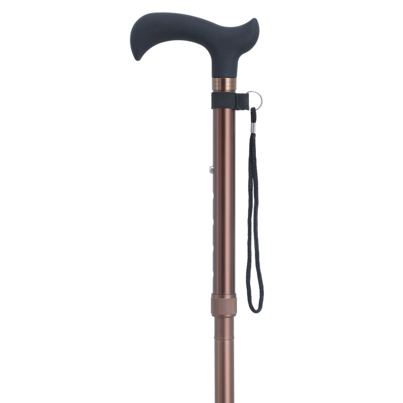 Összecsukható járóbot  Derby - barna