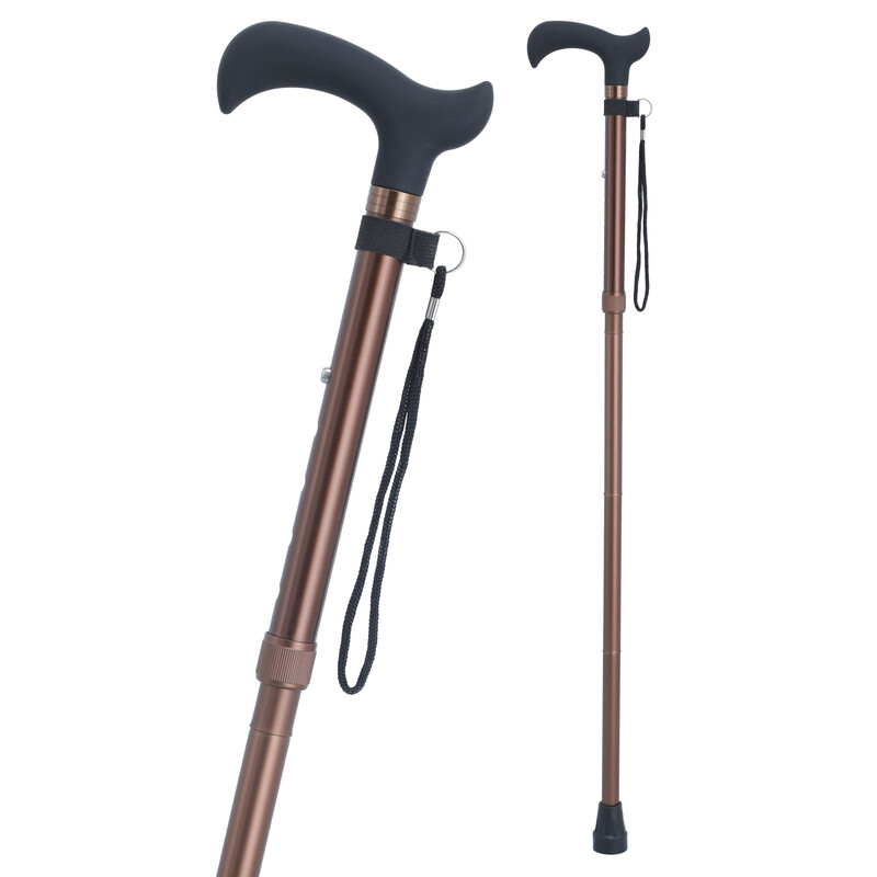 Összecsukható járóbot  Derby - barna