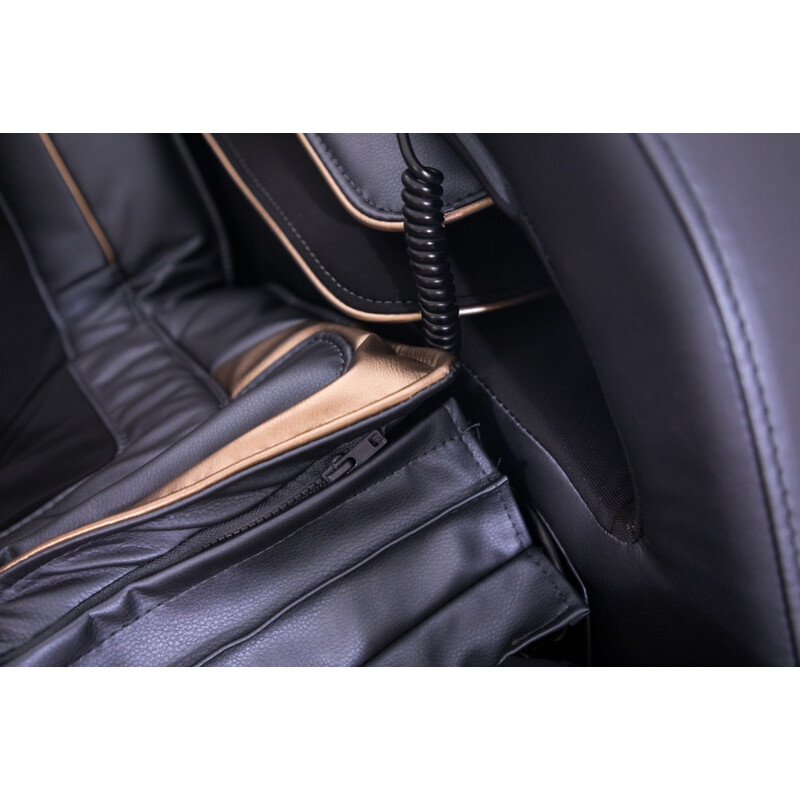 LUX 4D MASSAGER elektromos masszázsfotel, kék-arany