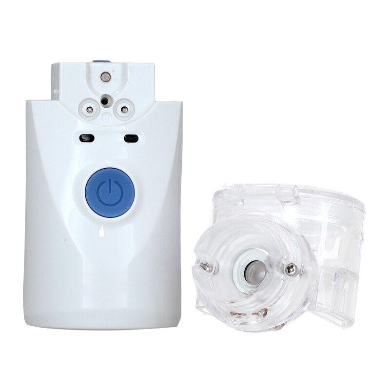 Hordozható inhalátor porlasztó funkcióval