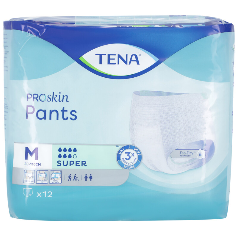 Tena Pants Super pelenkanadrág- Medium, 12 db