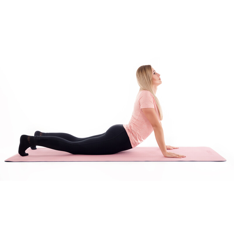 UNIZDRAV edzőszőnyeg 66 x 182 cm, rózsaszín