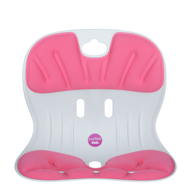Curble chair gyermek ergonomikus ülőke háttámlával a helyes testtartás érdekében, rózsaszín