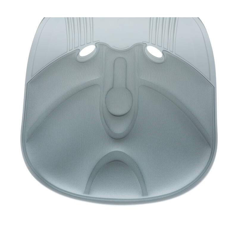 Curble Chair Comfy ergonomikus ülőke háttámlával a helyes testtartás érdekében, szürke