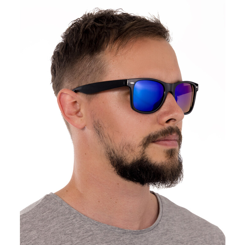 UNIZDRAV polarizált szemüveg - kék + tok, szövet tok és tesztkészlet