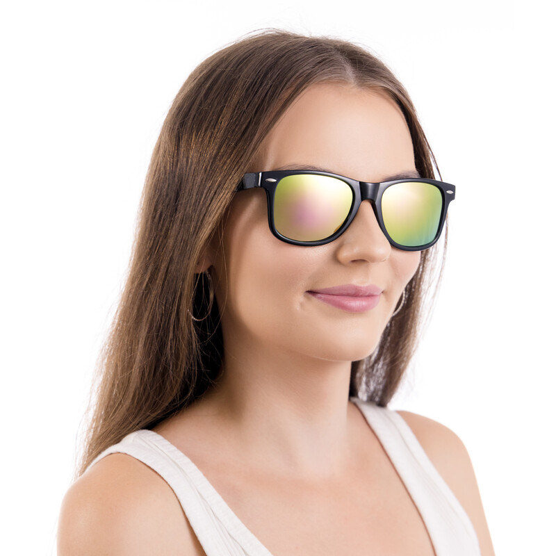 UNIZDRAV polarizált szemüveg - narancs + tok, szövet tok és tesztkészlet