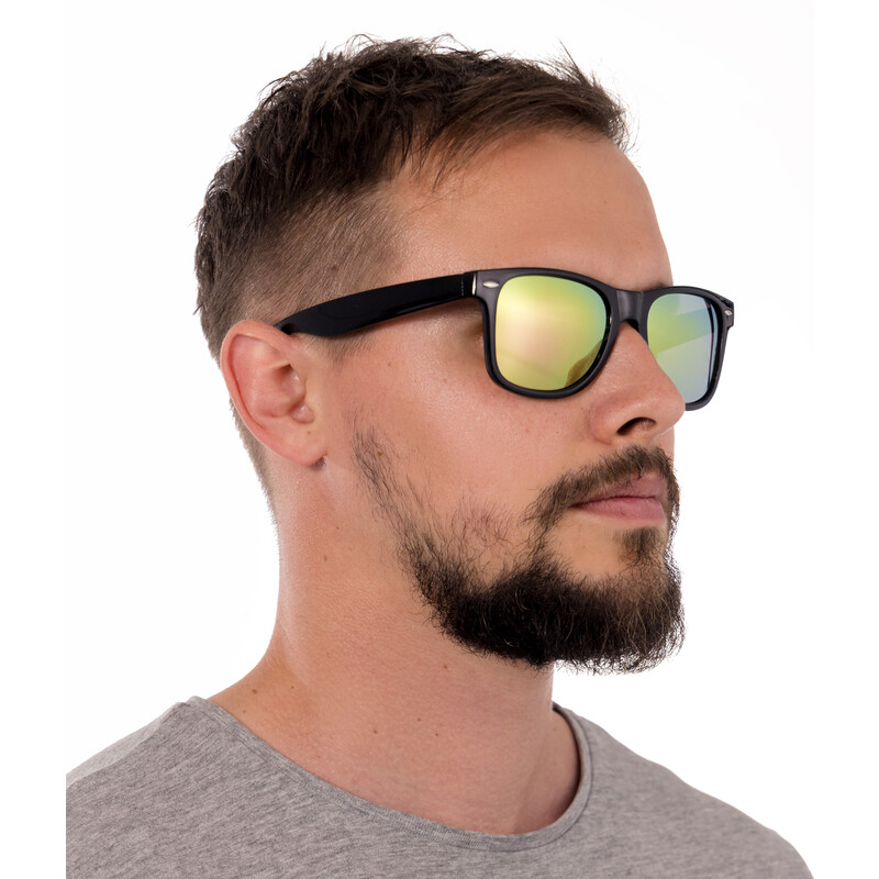 UNIZDRAV polarizált szemüveg - narancs + tok, szövet tok és tesztkészlet