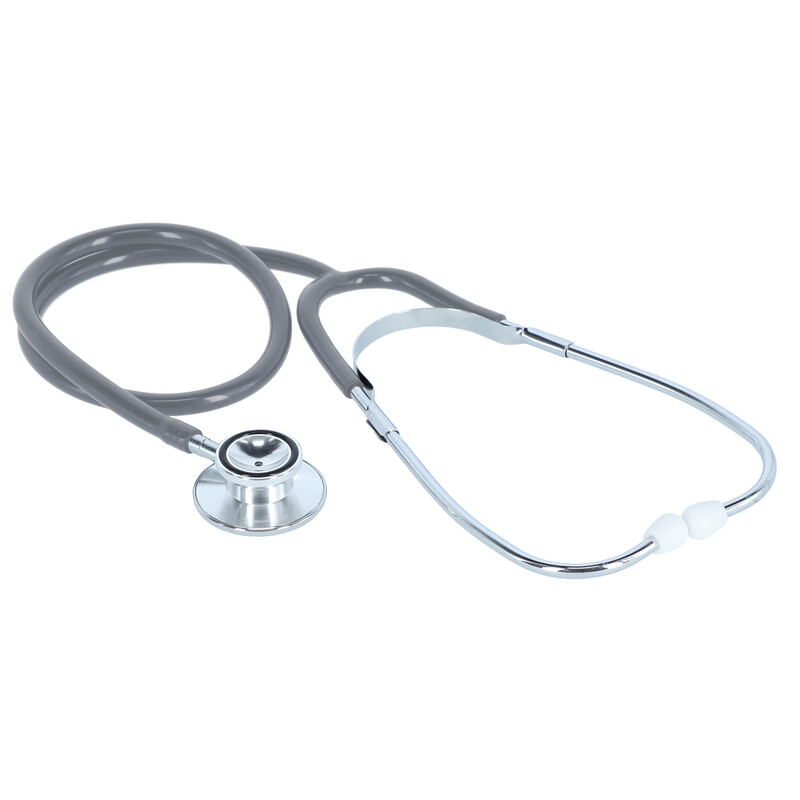Duplafejű sztetoszkóp, szürke