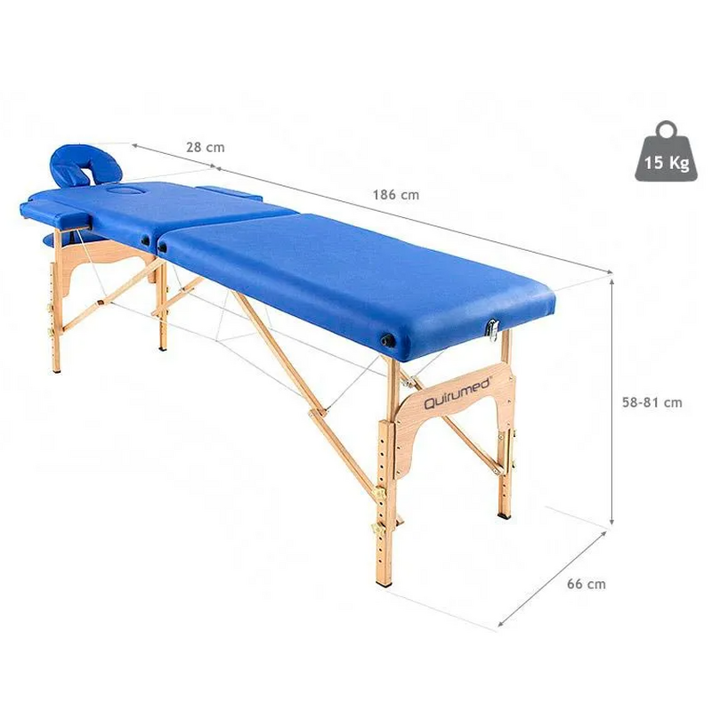 Fa masszázságy, lila