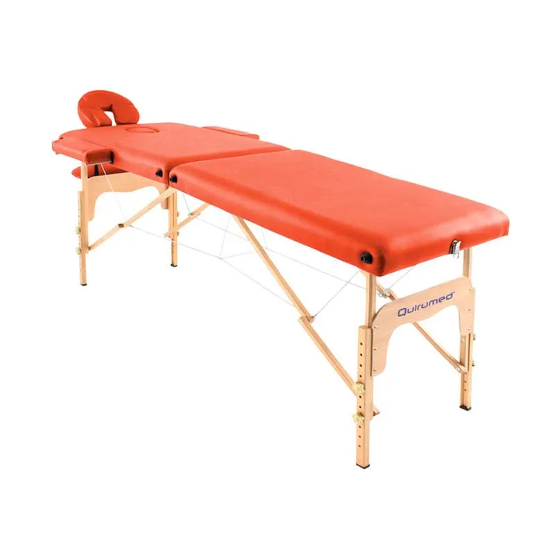 Fa masszázságy, narancssárga