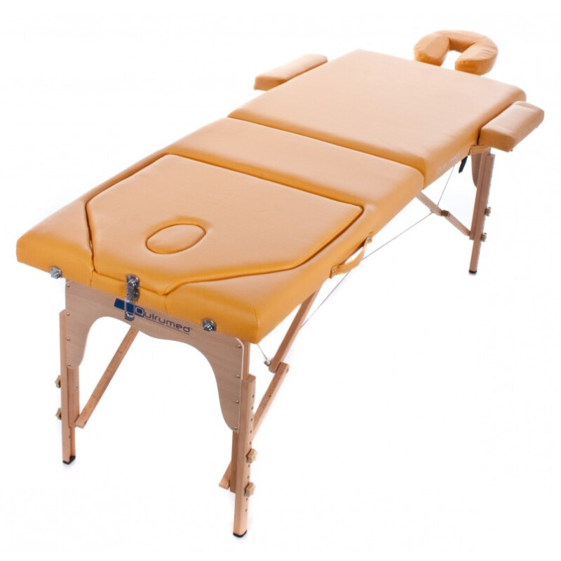 Álítható fa masszázságy, fehér