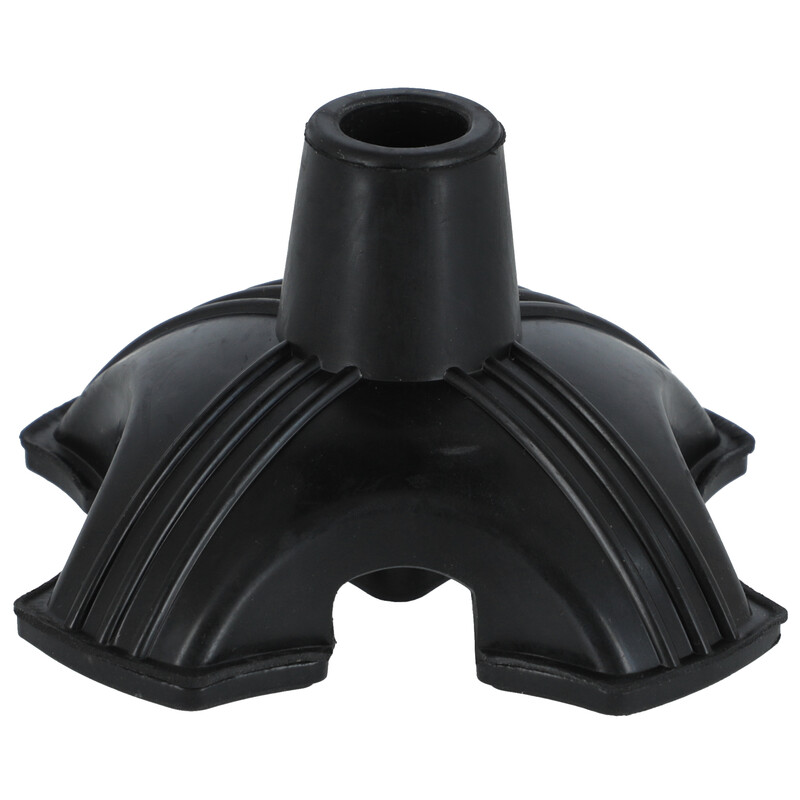 Állványos botvég gumi, négyágú