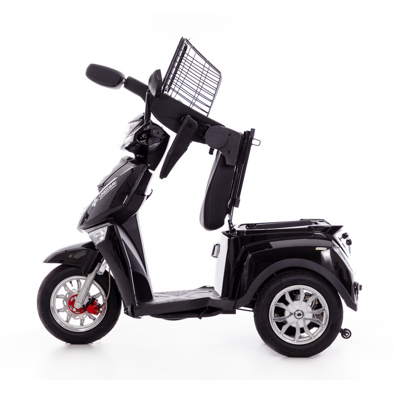 CHAMPION elektromos háromkerekű scooter -  1000W-os motor, fekete