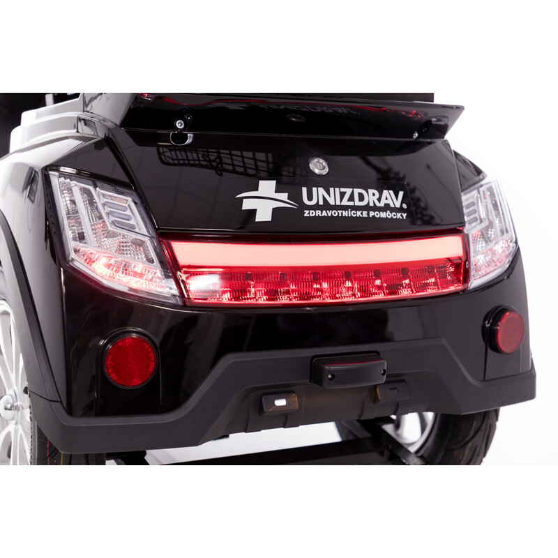 CHAMPION elektromos háromkerekű scooter -  1000W-os motor, fekete