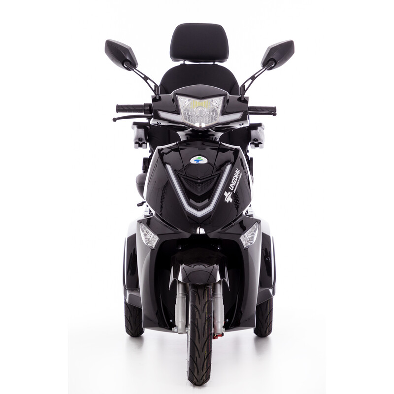 CHAMPION elektromos háromkerekű scooter -  1000W-os motor, fekete