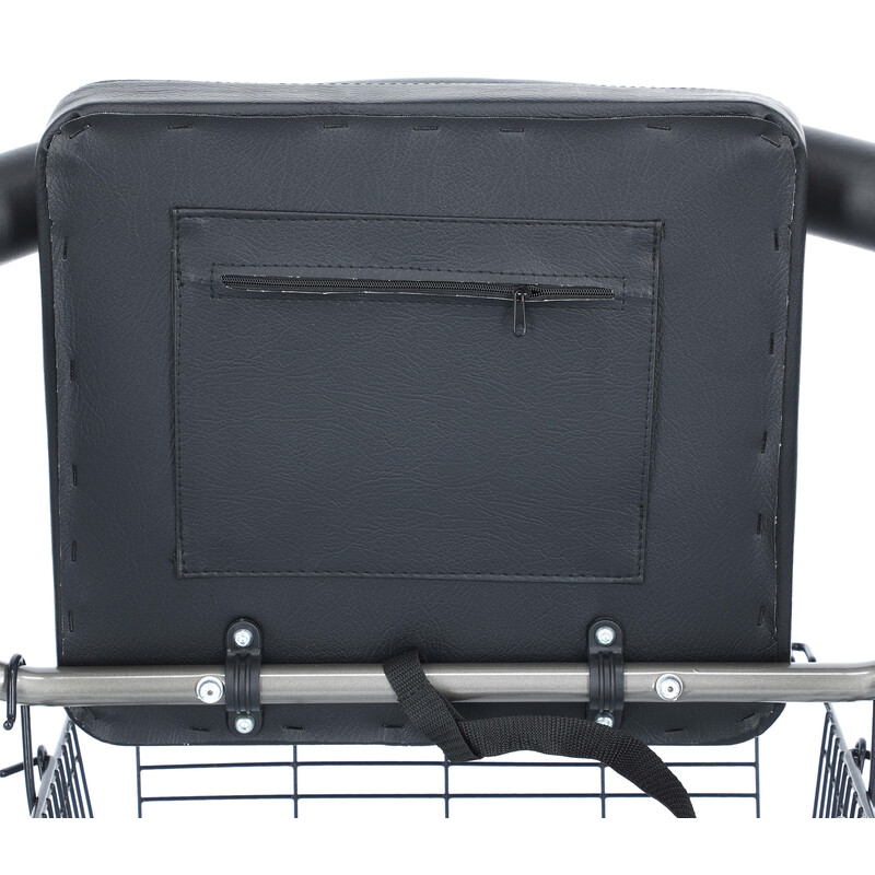 Könnyű szerkezetű rollátor, bordó