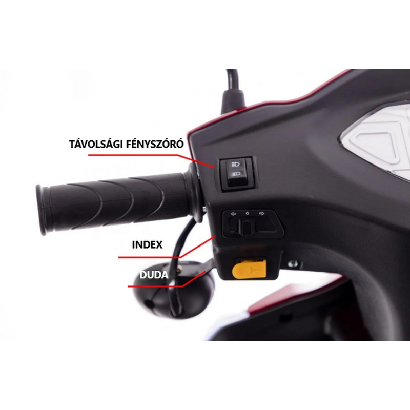 CHAMPION DUO elektromos háromkerekű kétszemélyes scooter időseknek és mozgáskorlátozottaknak -  1000W-os motor