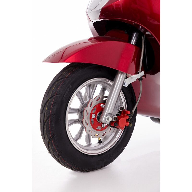 CHAMPION DUO elektromos háromkerekű kétszemélyes scooter időseknek – 1000W-os motor