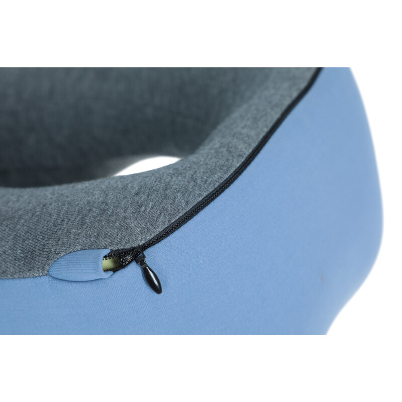 Ergonomikus utazó nyakpárna - memóriahabból, kék