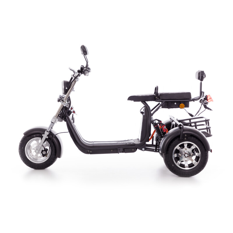 Elektromos CHOPPER UNIZDRAV háromkerekű - erős 2000 W-os motor