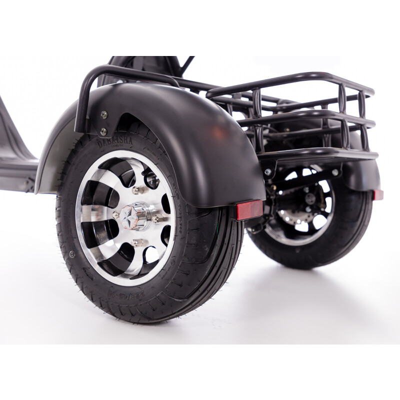 Elektromos CHOPPER UNIZDRAV háromkerekű - erős 2000 W-os motor