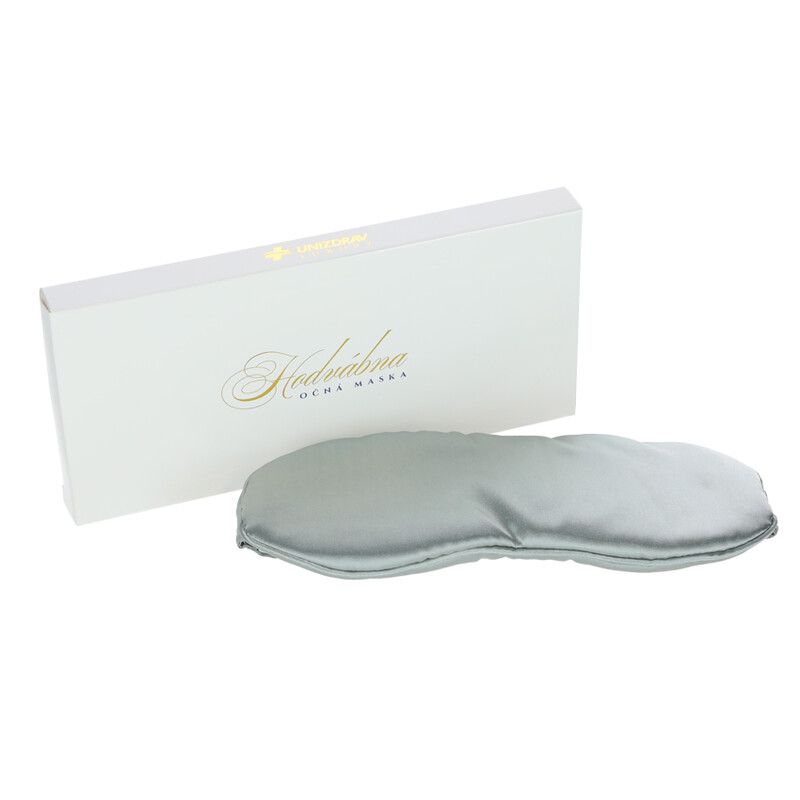 Melegítő ezüstszínű szemmaszk – grafén technológiával UNIZDRAV