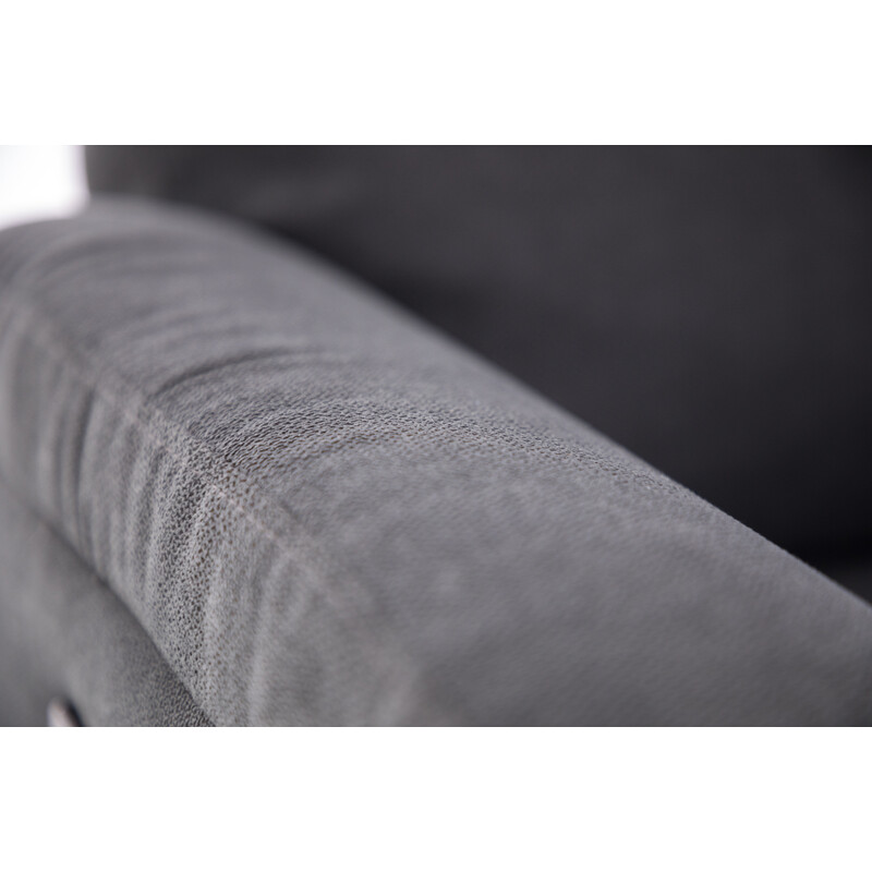 COMFORT Relaxációs állítható fotel, szövet, antracit