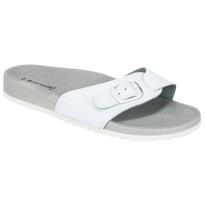 Egészségügyi ortopéd papucs - típus 04 fehér