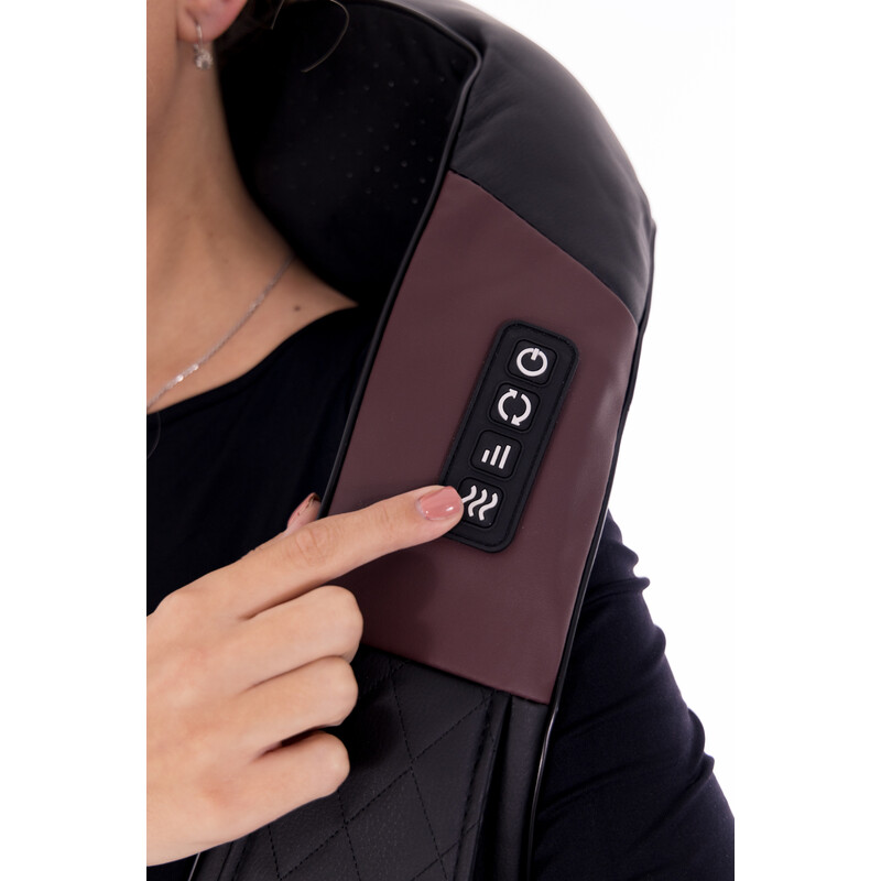 Masszázs Shiatsu gallér nyakra és vállra UNIZDRAV + utazótáska