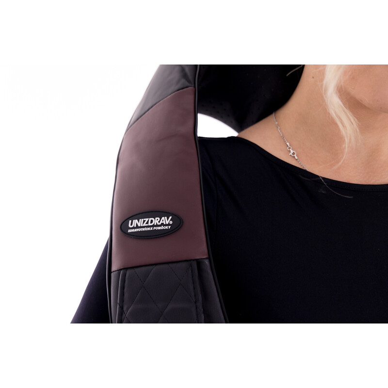 Masszázs Shiatsu gallér nyakra és vállra UNIZDRAV + utazótáska