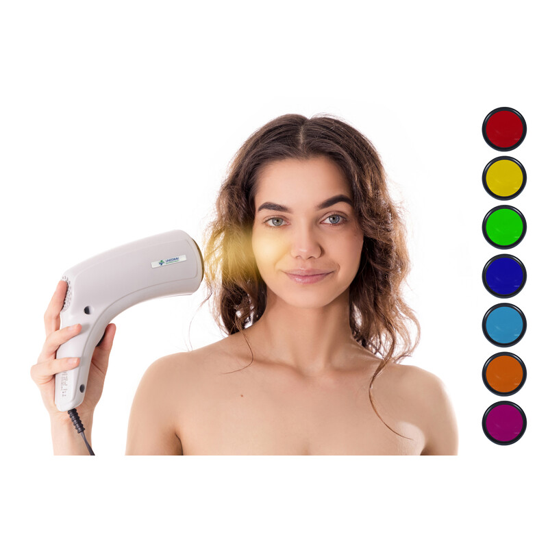 UNIZDRAV biolámpa +kolorterápia (színszűrők) - kedvező szett