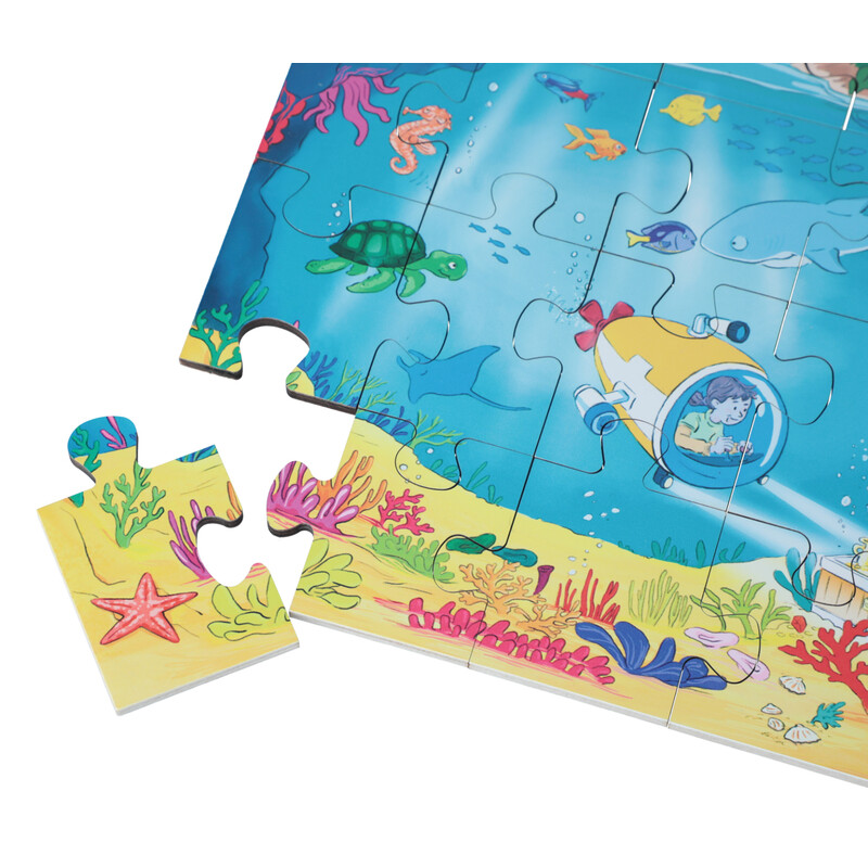 Padló puzzle A tenger mélyéről az űrbe a Beleductól