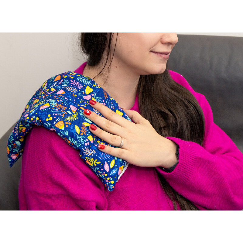 Melegítő hőpárna UNIZDRAV Levendula Kék